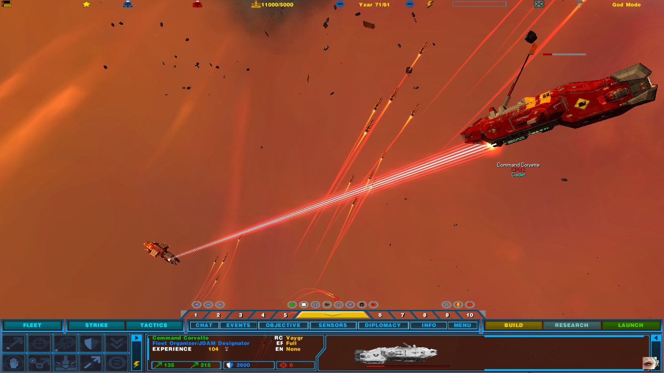 Ai Players Do Build Command Corvette Image Homeworld 2 Complex Simple Mod For Homeworld 2 Mod Db