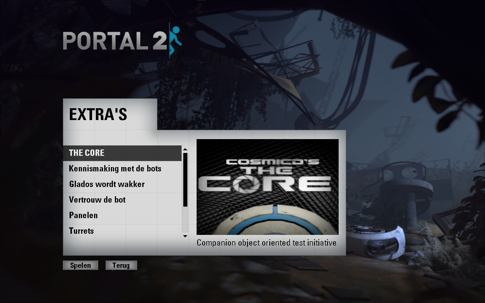 Portal 2 no menu фото 6