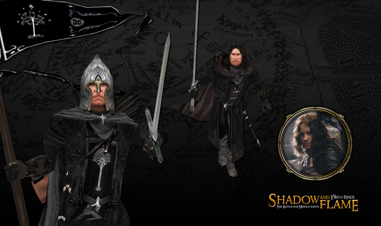 Halbarad Dúnadan image - Shadow and Flame mod for Battle for Middle-earth.
