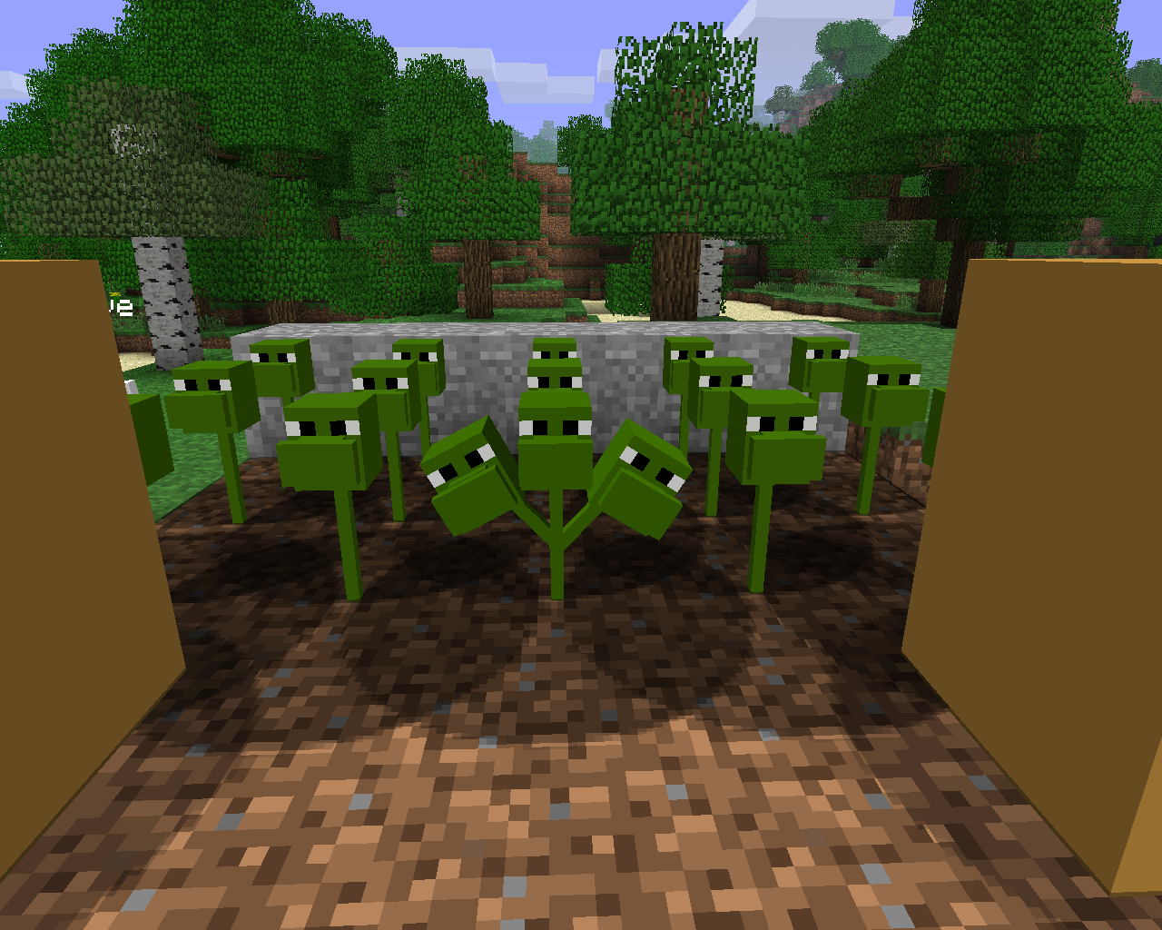 minecraft 1.12.2 plants vs zombies mods