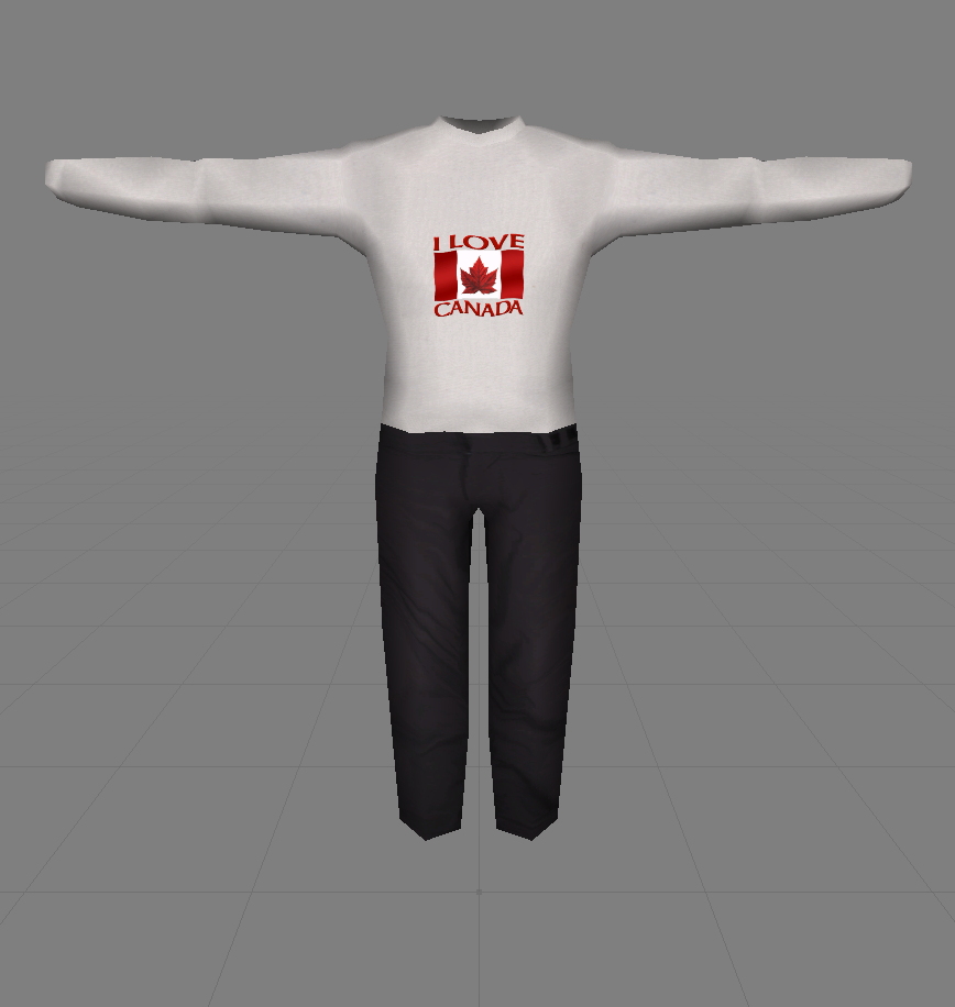 New Clothes: Canada Shirt and Black Dress Shirt image - H.O.T.D. mod ...