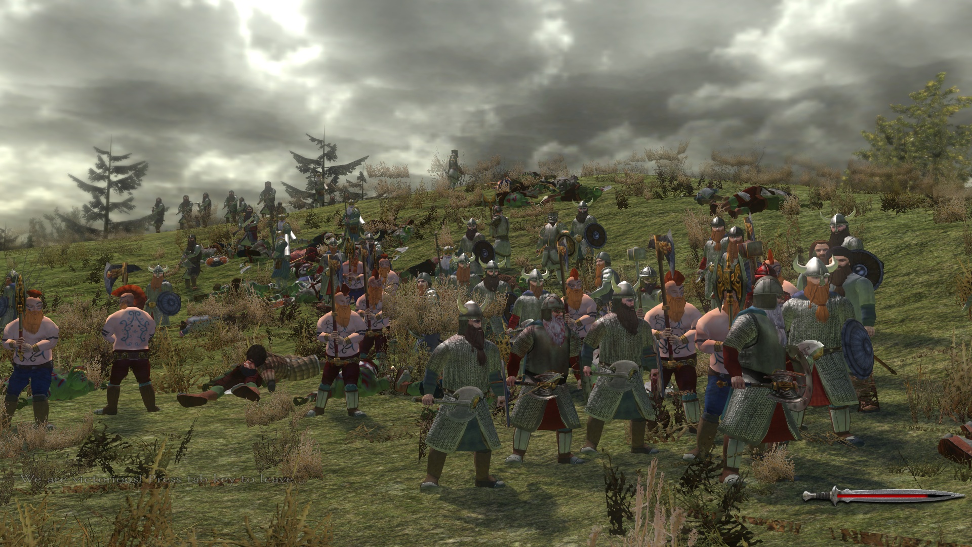 how to change mount and blade warband battle size