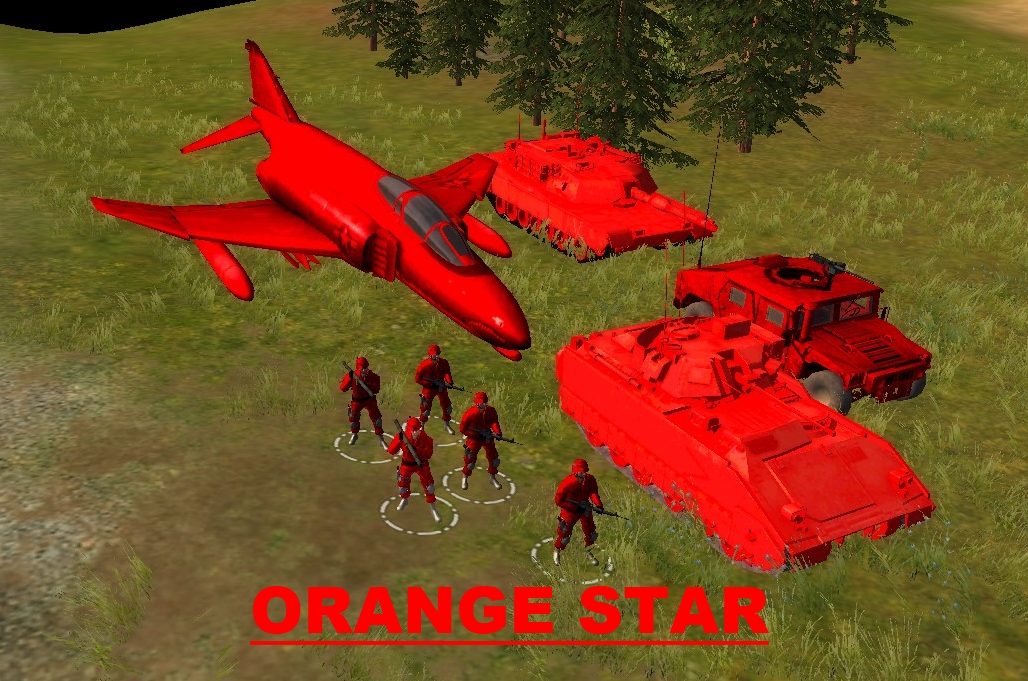 advance wars orange star