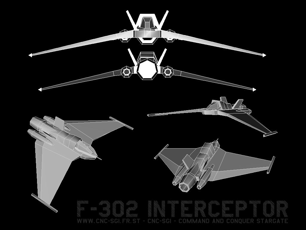 F 302 Interceptor Beta Version 0 5 Image Command And Conquer Stargate Sg1 Mod For C C Generals Mod Db