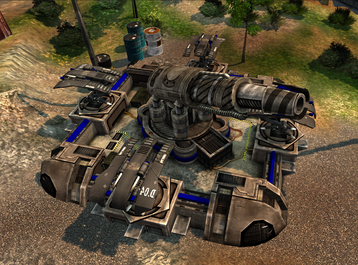 USA Laser Gun Base image - Generals 2: Revolution Project mod for C&C: ...