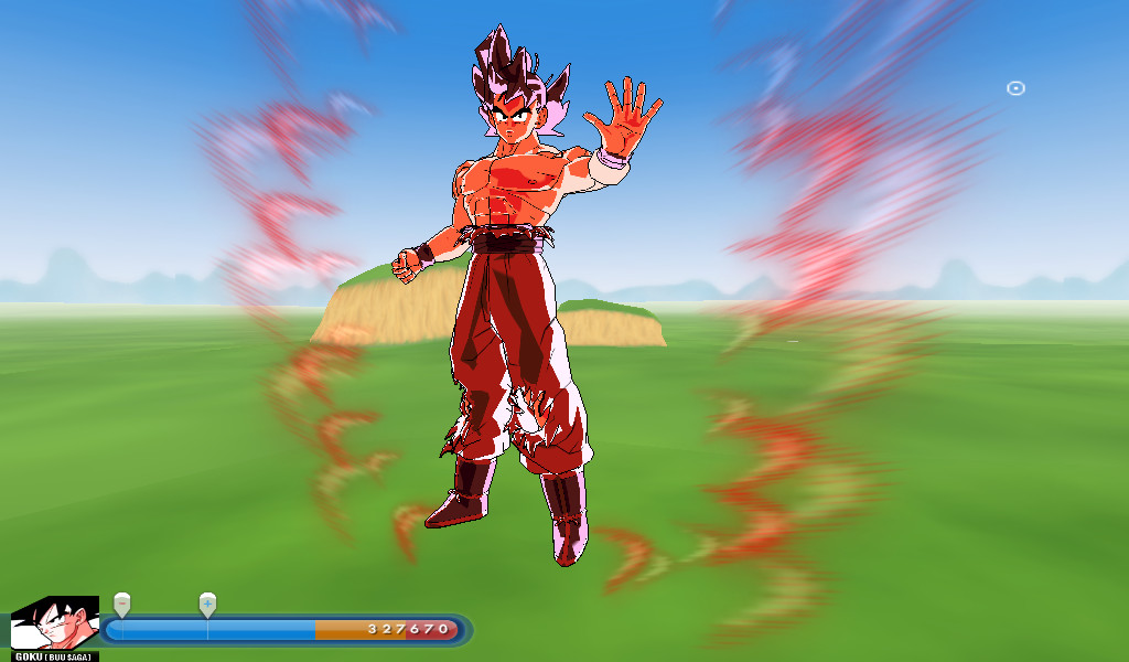 Goku Kaioken Damaged dress image - ZEQ2-Lite F mod for ZEQ2 Lite - Mod DB