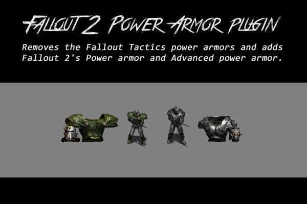 Fallout 2 edition, Enclave Armor rework. image - Mod DB