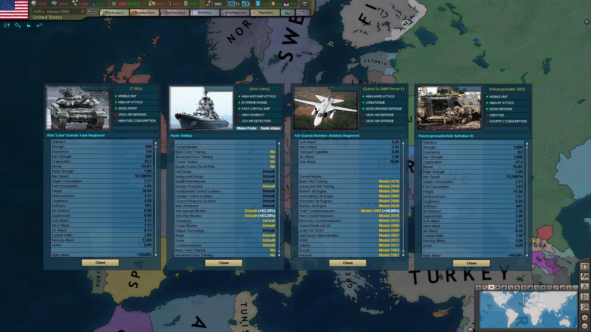 hearts of iron 3 modern warfare