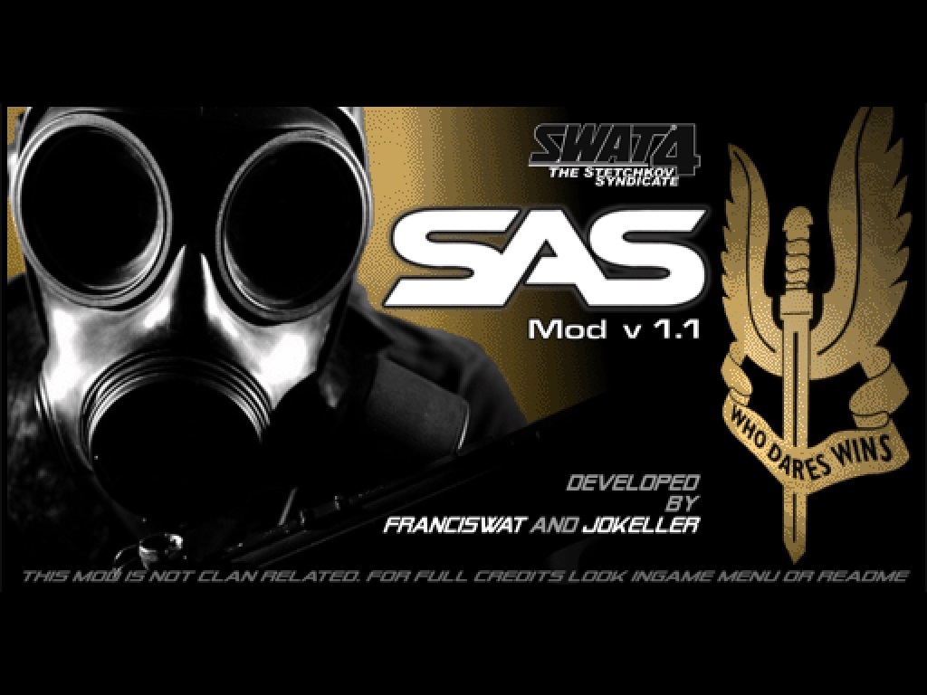 SAS Mod V1.1 For SWAT 4 Expansion (TSS) - ModDB