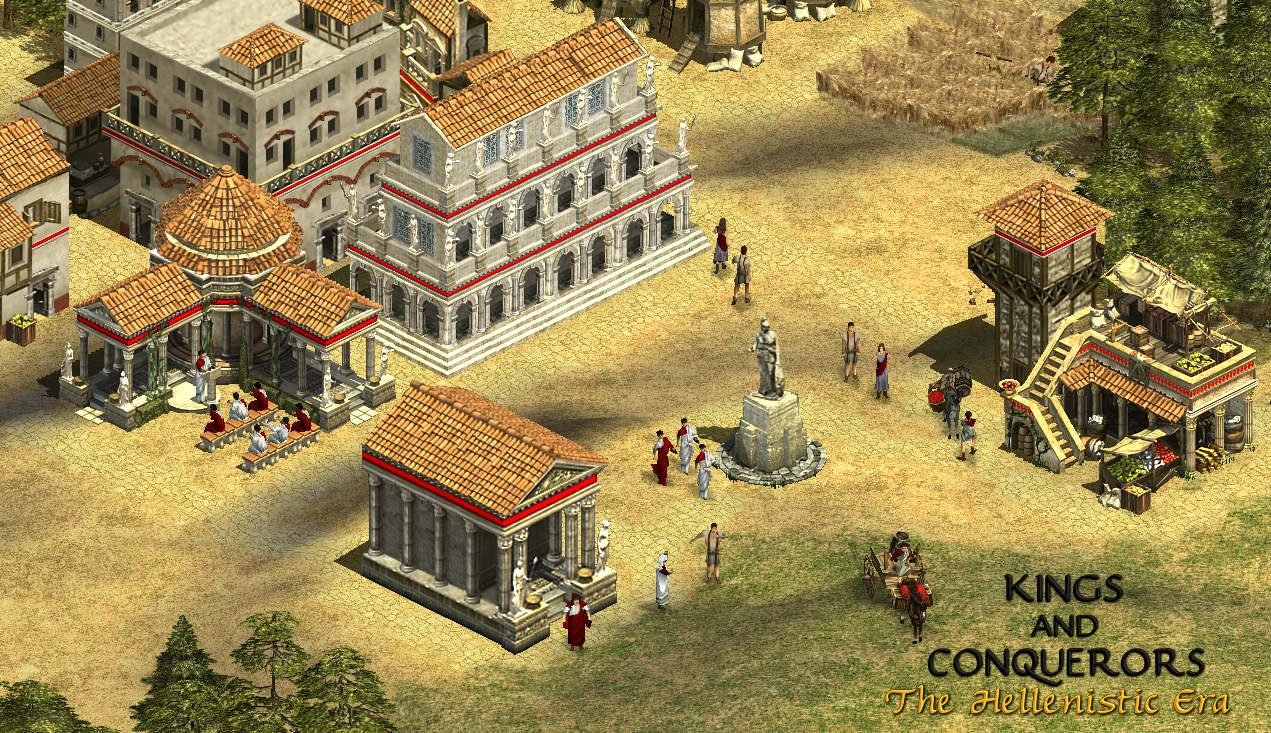 Rise of Nations: Thrones and Patriots GAME MOD Kings and Conquerors: The  Hellenistic Era v.0.2 - download