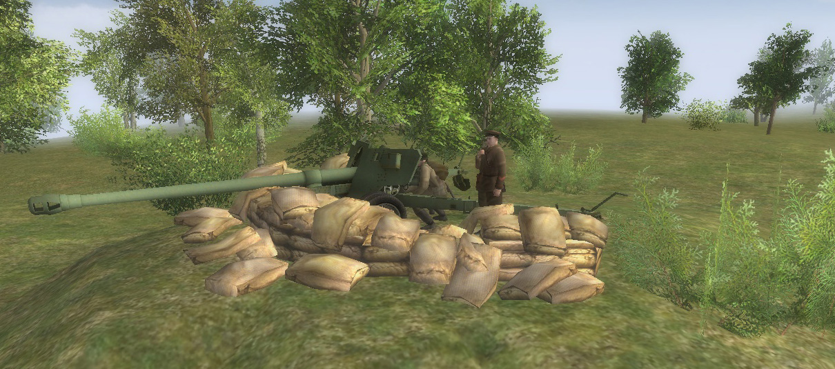 rus cannon bs 3 image - History of WW2 mod for Men of War - ModDB