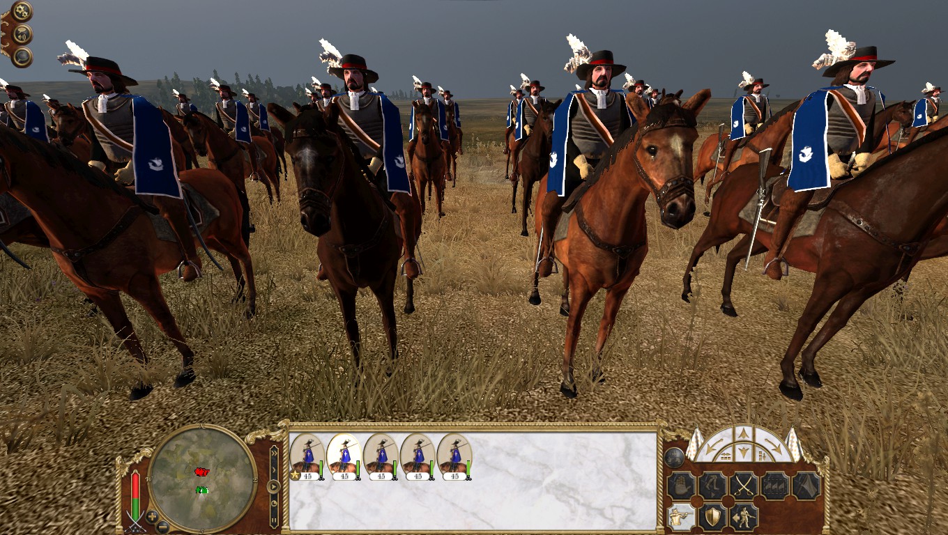 Gendarmes de la Garde, Colonialism 1600AD, Empire Total War mod