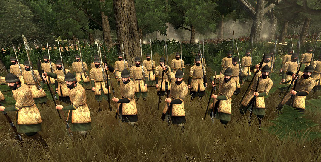 Russian Feudal Arquebusiers, Colonialism 1600AD, Empire Total War mod