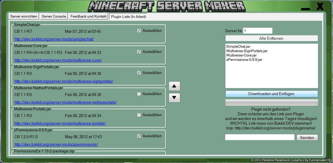 minecraft servers with mods