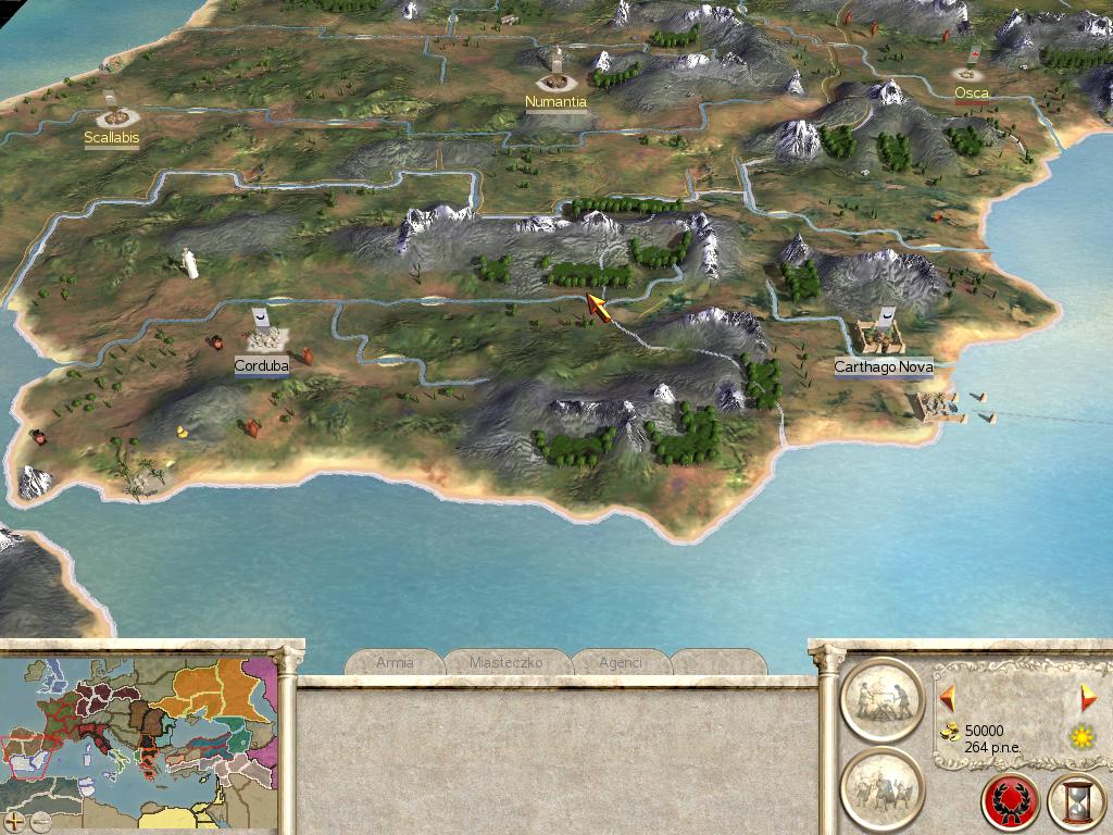 rome total war 1 map