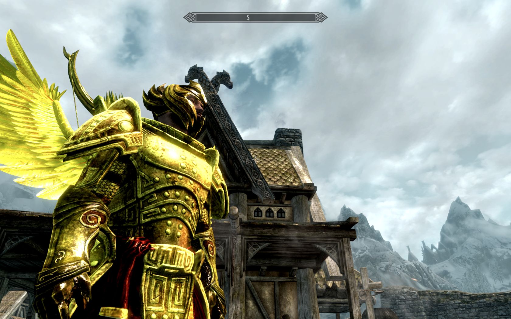 screenshots image - golden armor HD saint seiya style mod for Elder Scrolls...