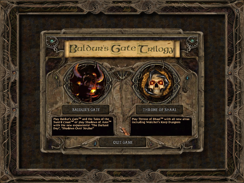 GUI image - Baldur's Gate Trilogy mod for Baldur's Gate II: Thron...
