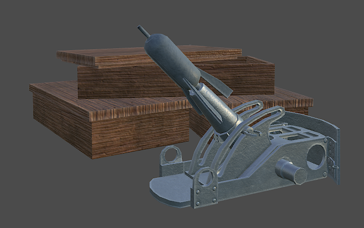 58mm Mortar image - Iron Europe - WW1 Mod for Mount & Blade Warband ...