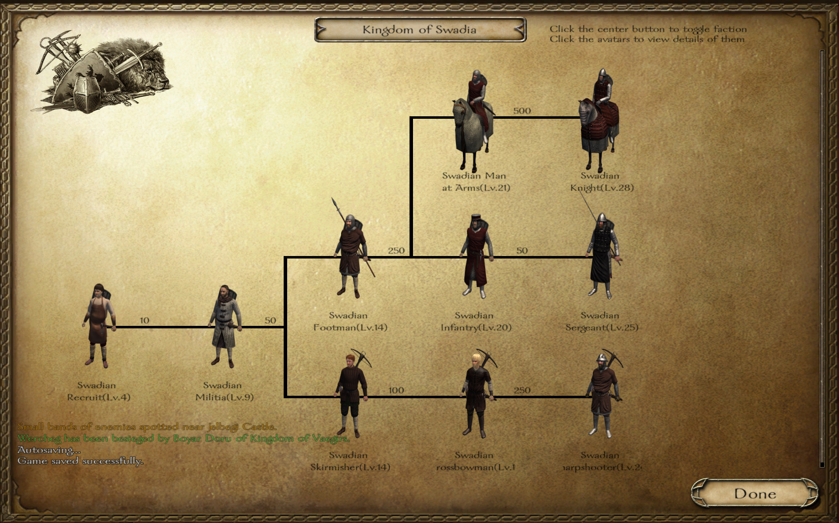 mount and blade warband soldiers