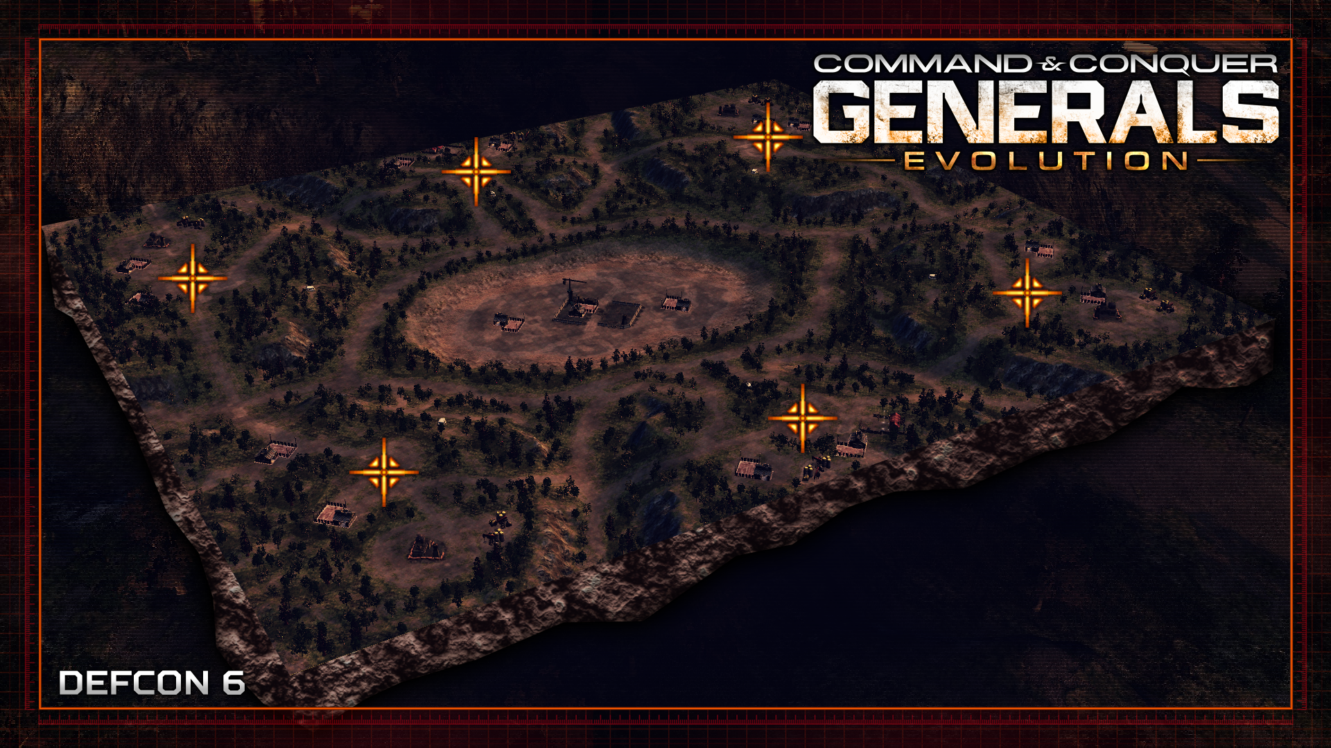 command and conquer generals evolution maps