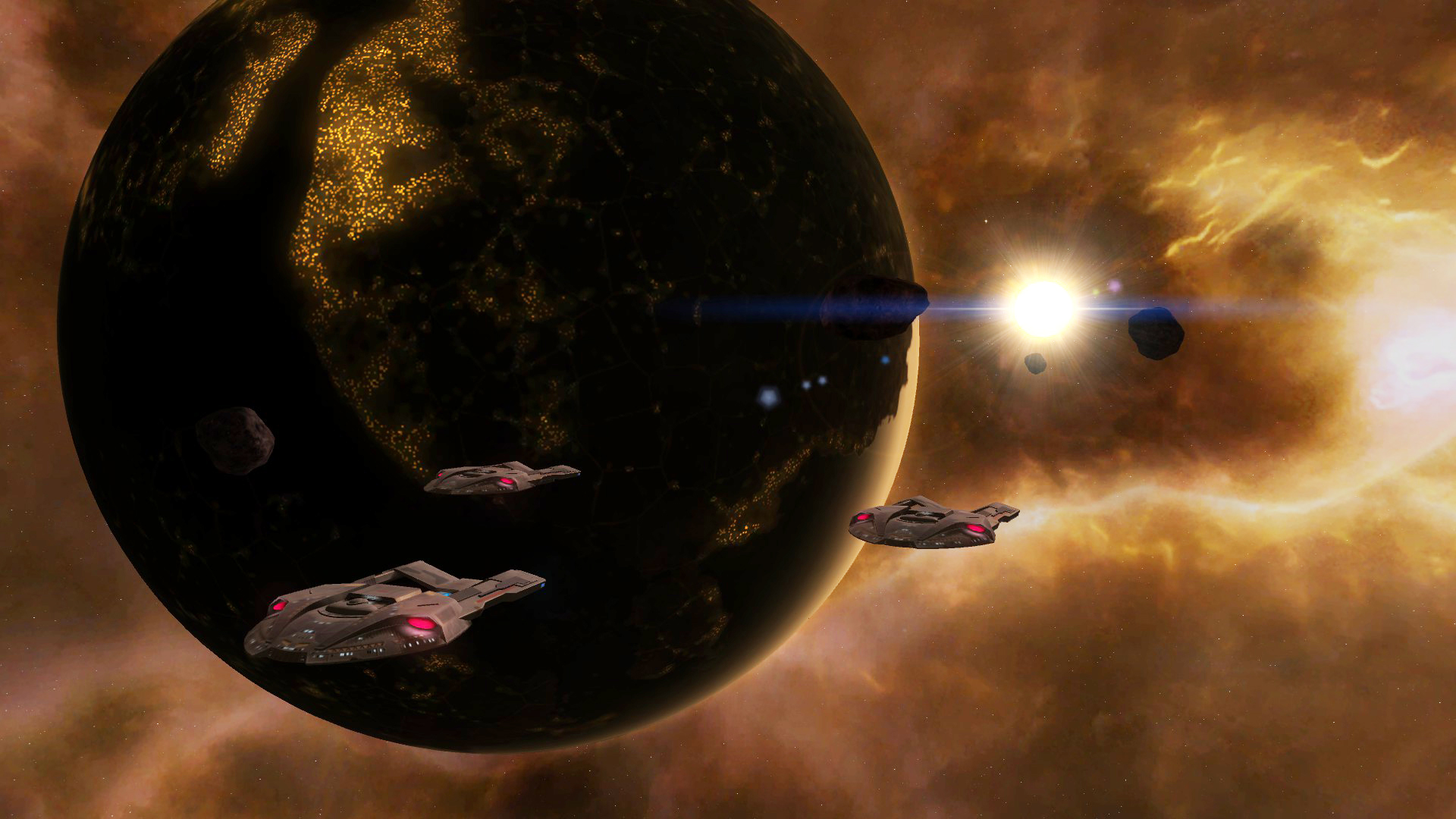 The blockade runner image Star Trek Armada 3 mod for
