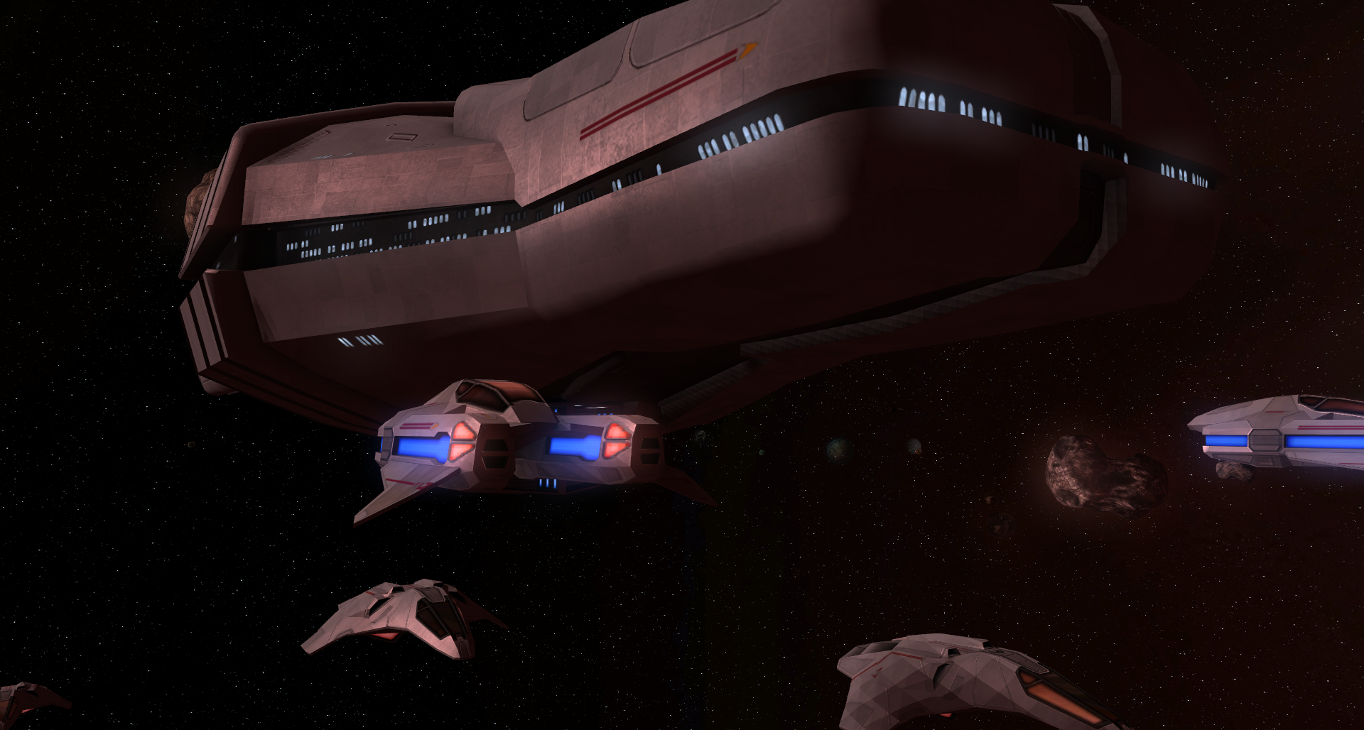 star trek valkyrie class carrier