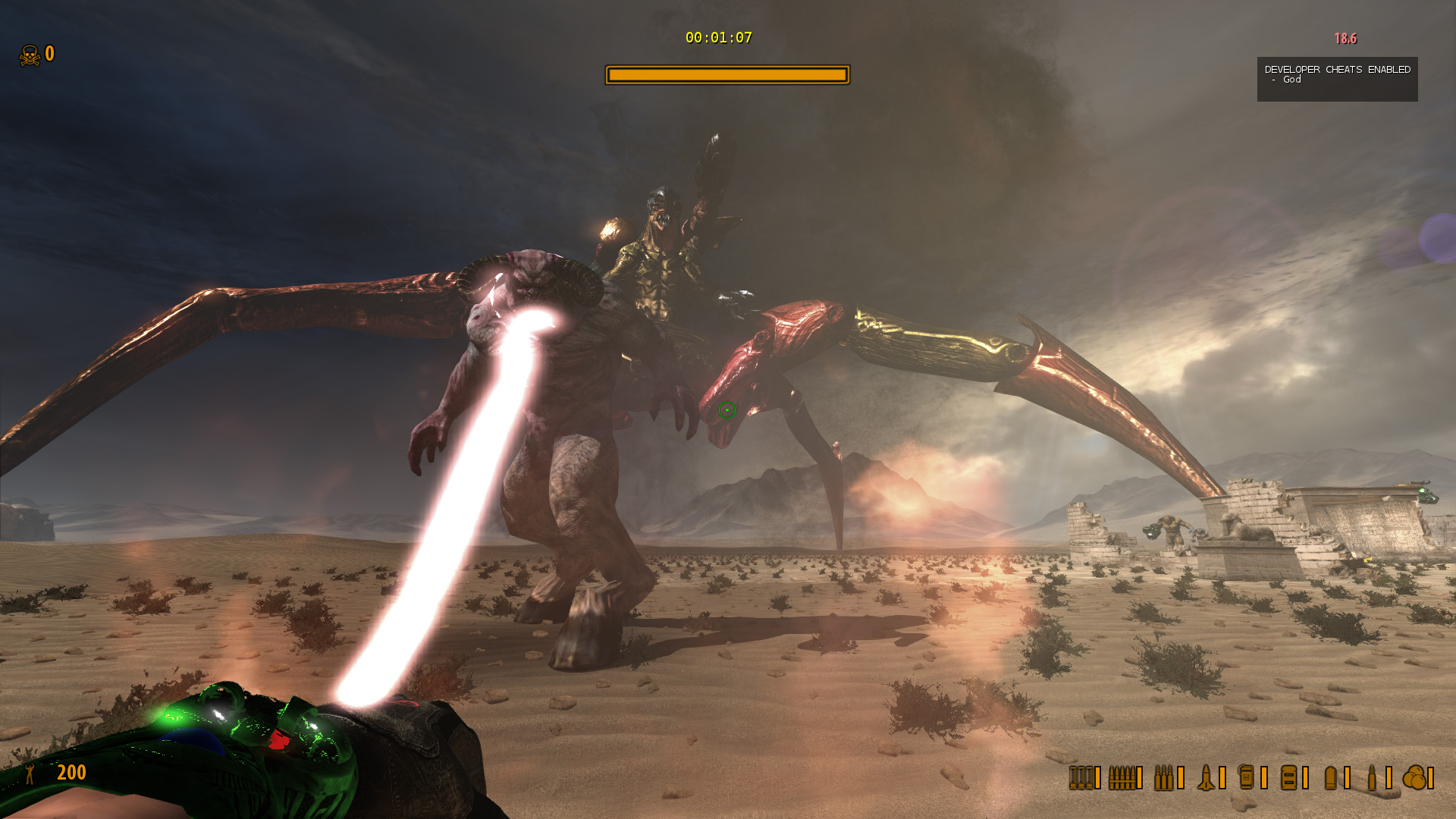 Fighting the new Ugh-Zan image - Seriously DooMed Mod for Serious Sam 3 ...