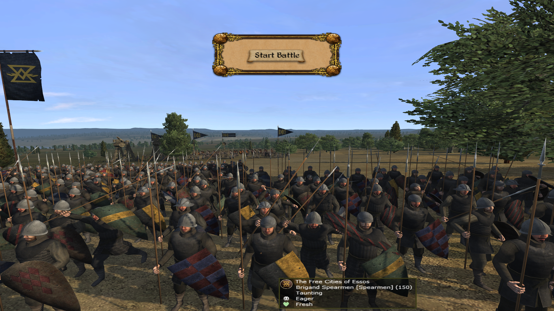 Brigand Spearmen a new unit for the Free Cities of Essos.