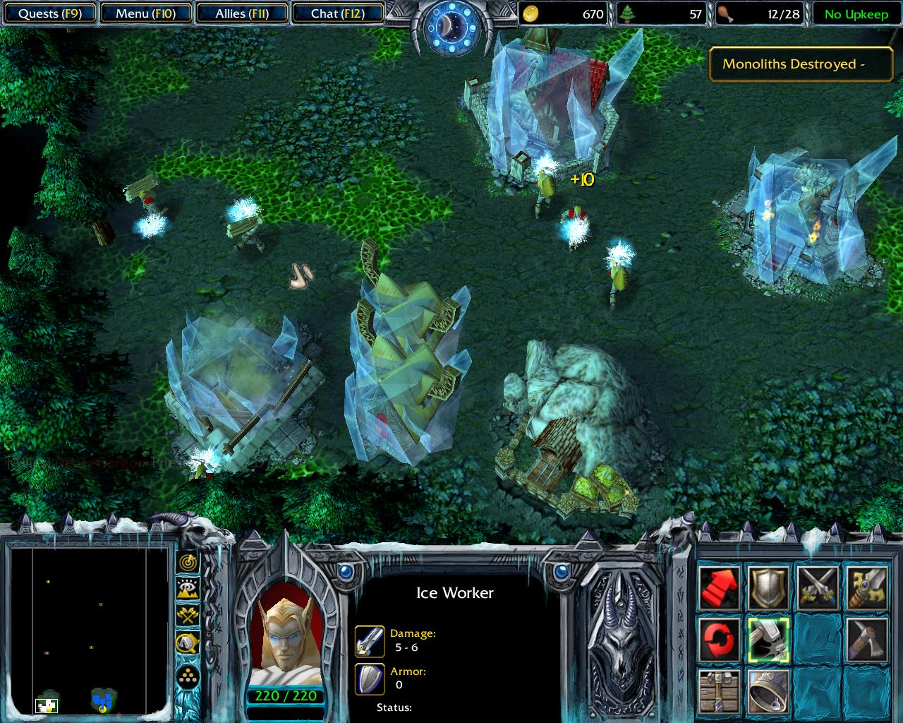 Warcraft 3 frozen throne скачать торрент на русском карты дота фото 52