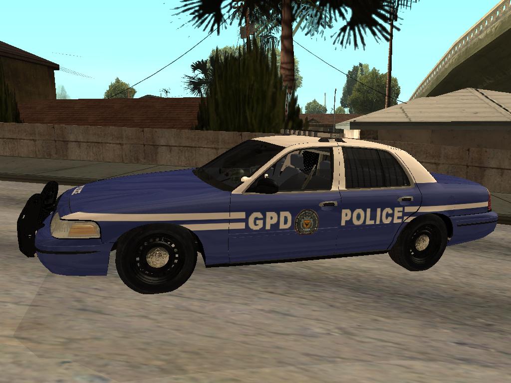 LAPD car мигалки