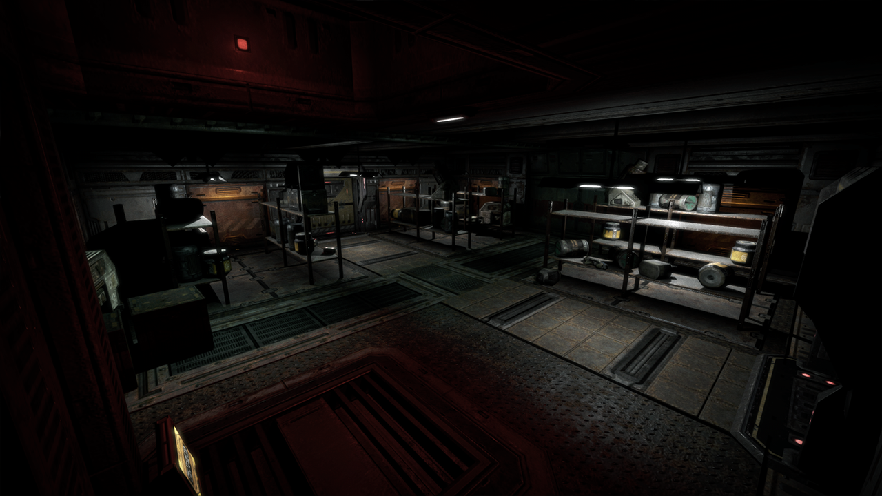 Service Complex - Warehouse image - False Dawn mod for Quake 4 - ModDB