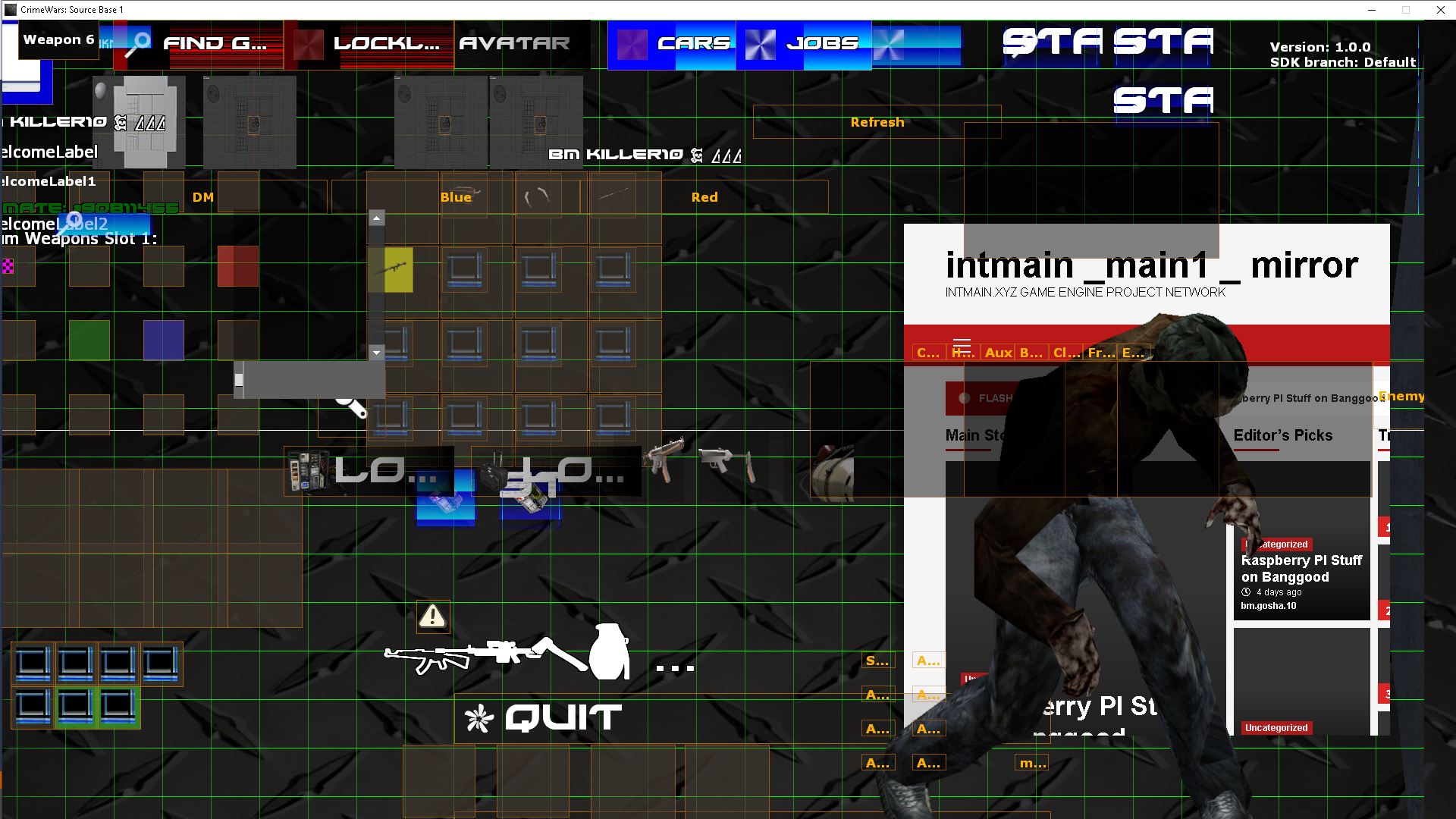 ui programming in game engine source Sdk multiplayer 2013 1 image -  CrimeWars mod for Half-Life 2 - ModDB