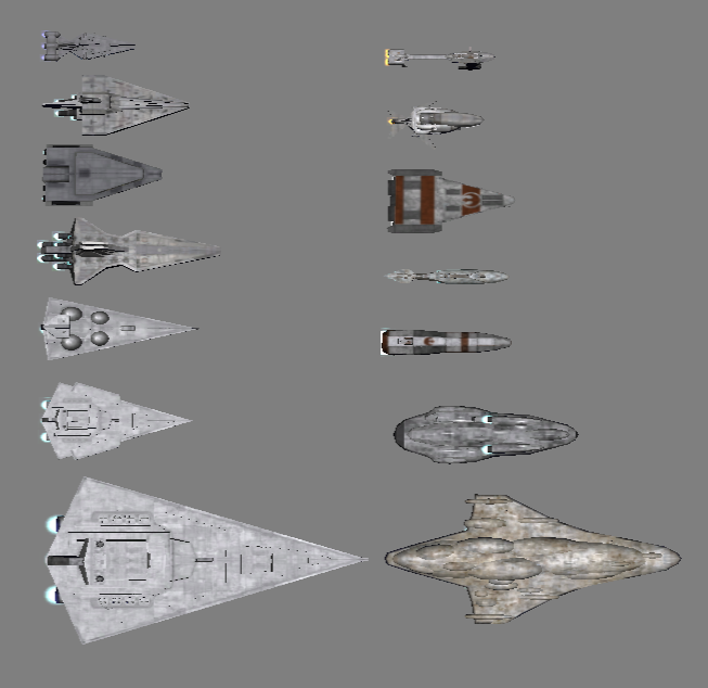 Vanilla Rebel and Empire ship scales image - ModDB