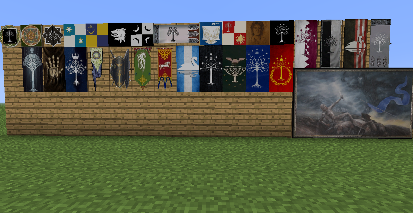 all blocks in the mod image - Awaken Dreams - Lord of the Rings