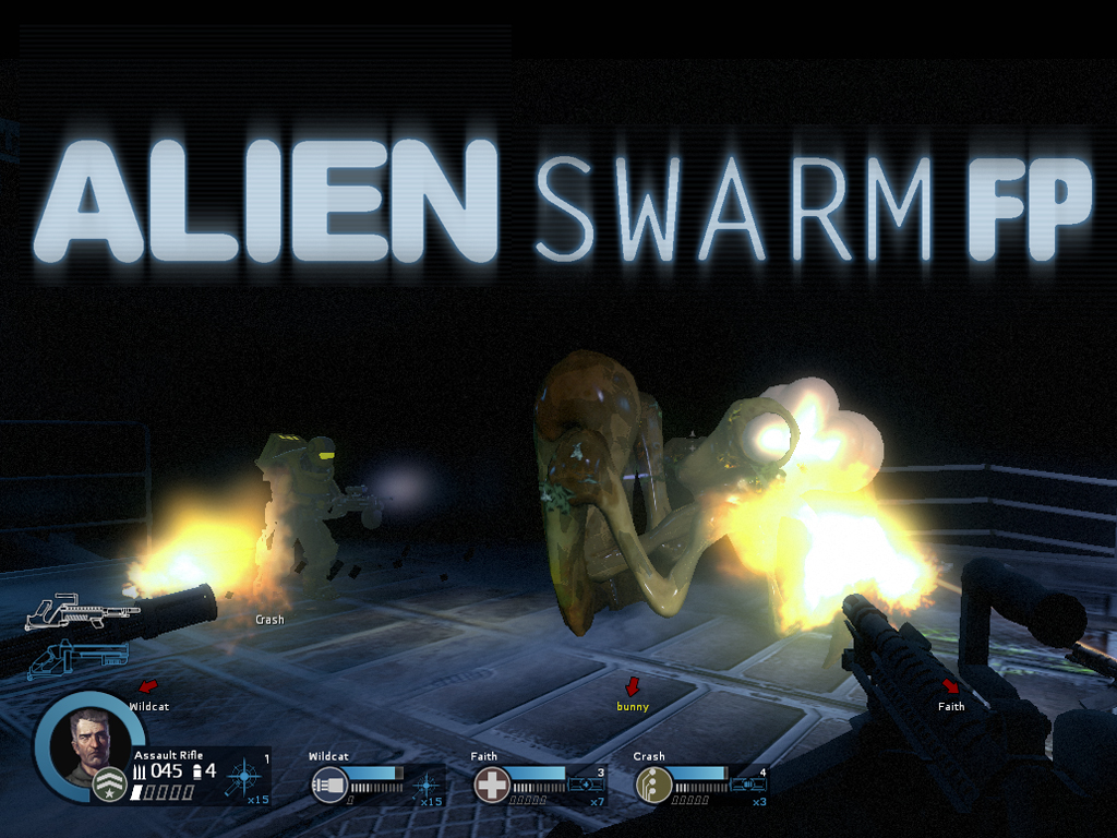 Alien swarm как играть одному