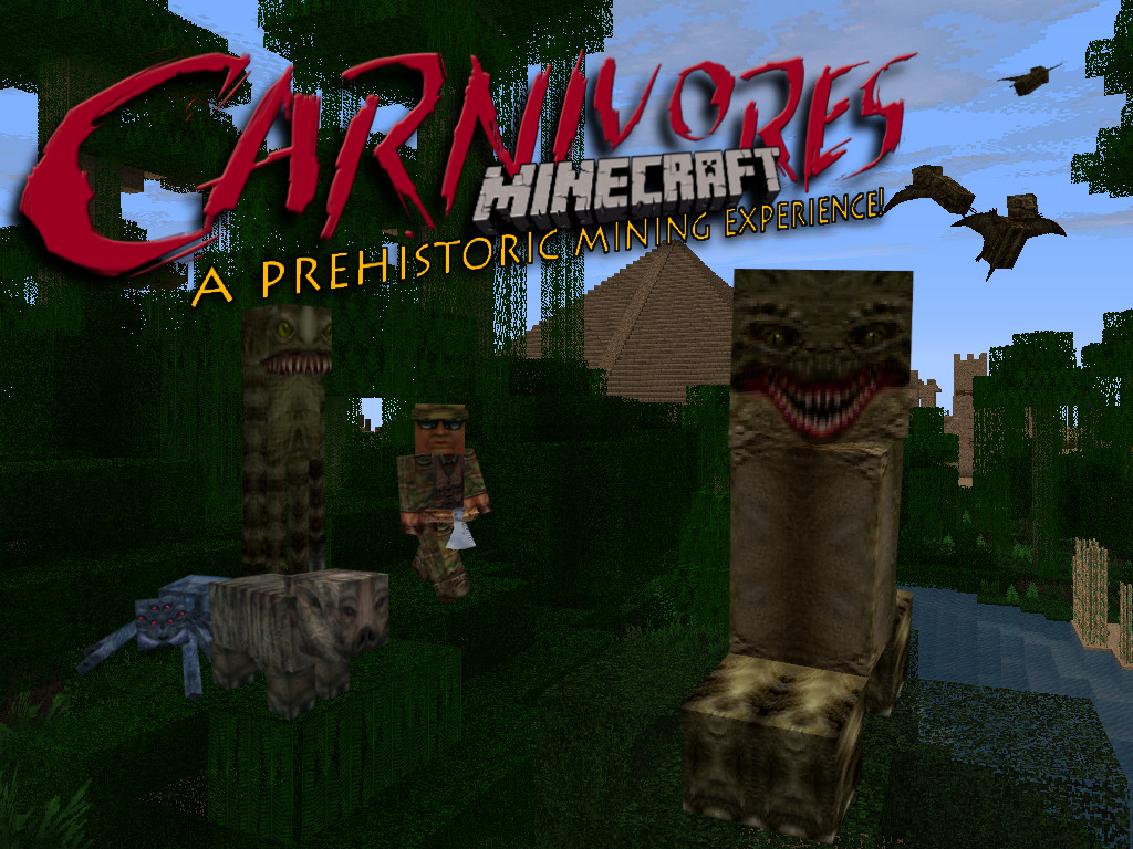 Carnivores Resource Pack [128x] mod for Minecraft - Mod DB