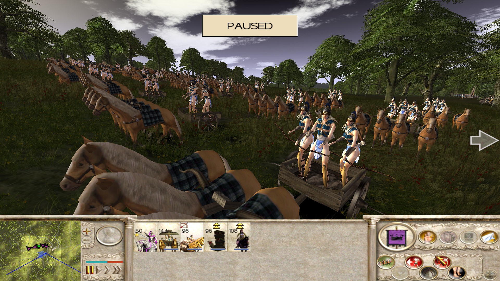 rome total war chariots