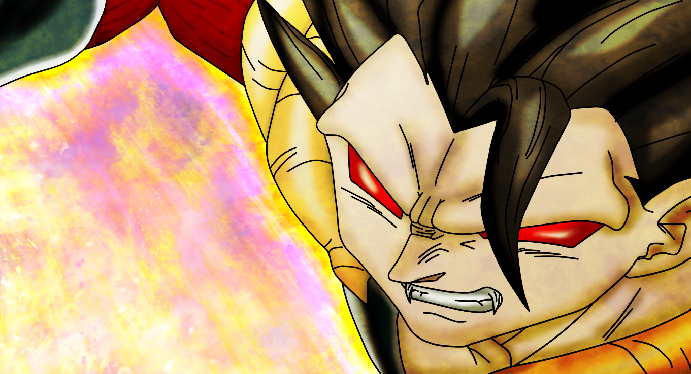 Super saiyan 4 gogeta (concept)