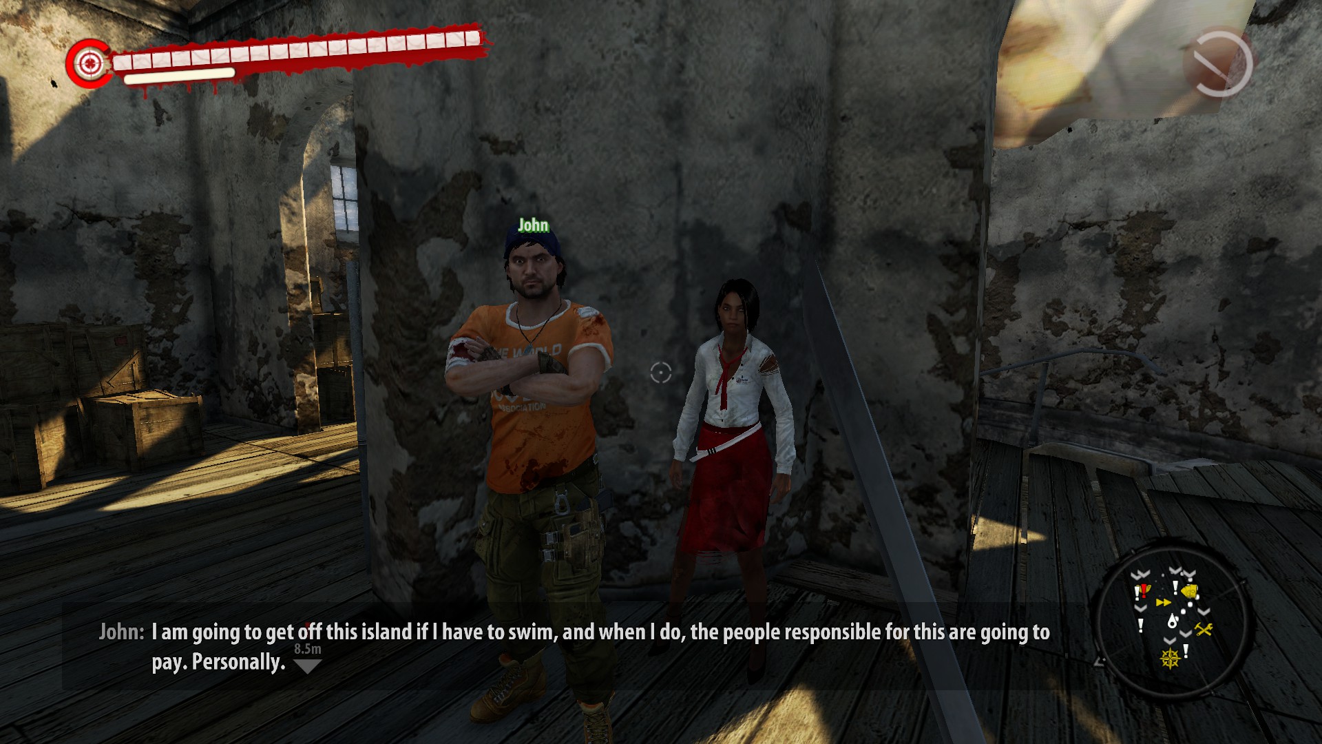 John And Xian At The Fort Image Qmjs Mod For Dead Island Riptide Mod Db