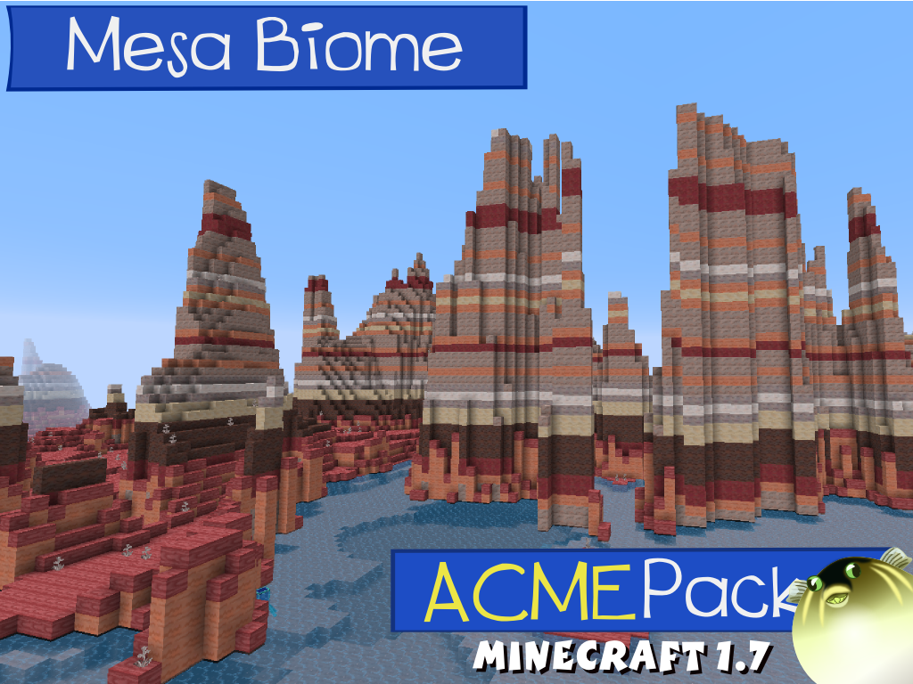 Mesa Biome Image Acme Pack For Minecraft Mod For Minecraft Mod Db