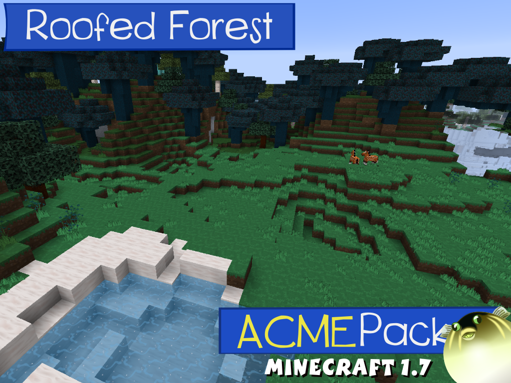 Roofed Forest Biome Image Acme Pack For Minecraft Mod For Minecraft Mod Db
