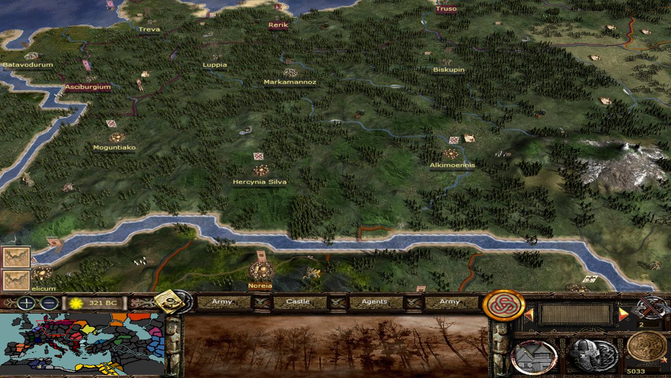 Medieval 2 total war вся карта мира