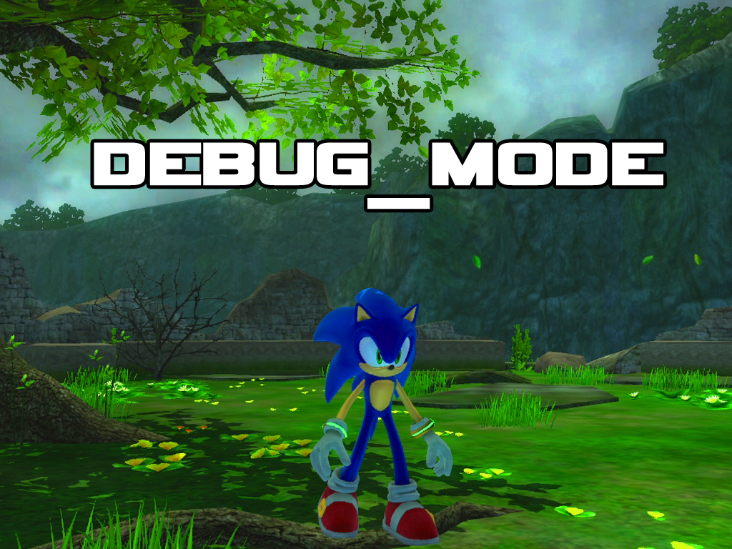 debug mode sonic 1