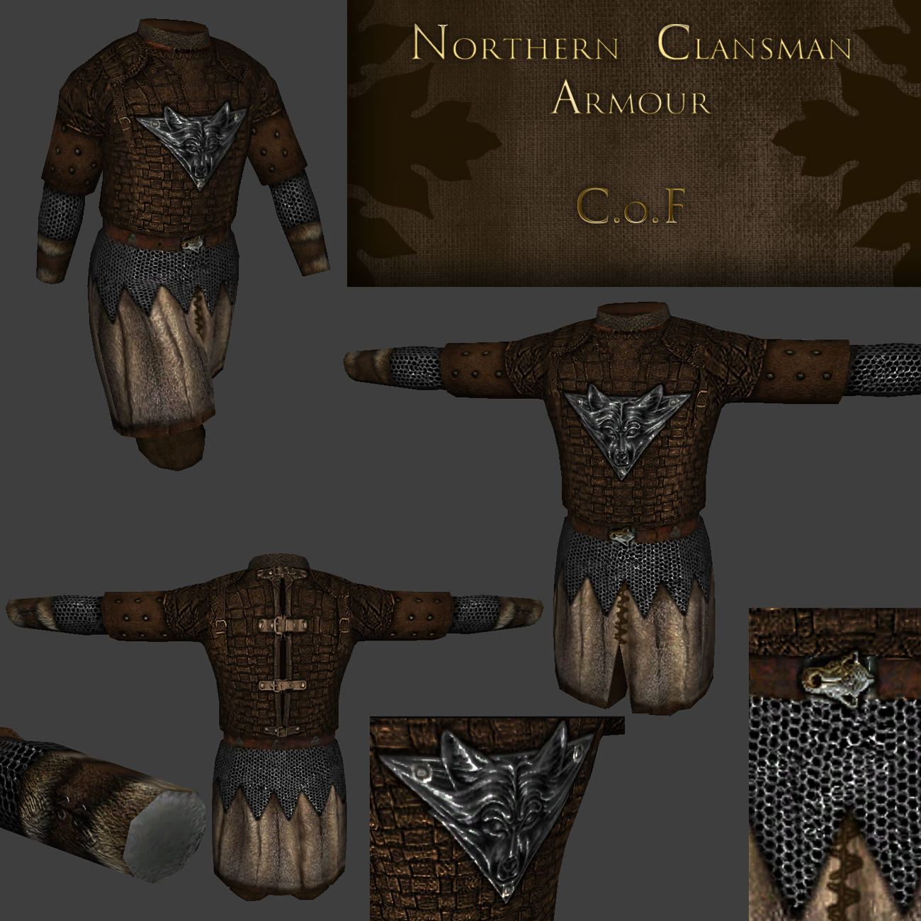 game of thrones northern armor