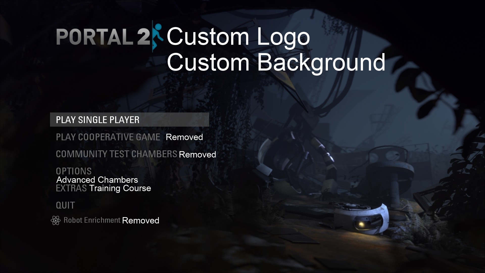 Portal 2 no menu фото 3