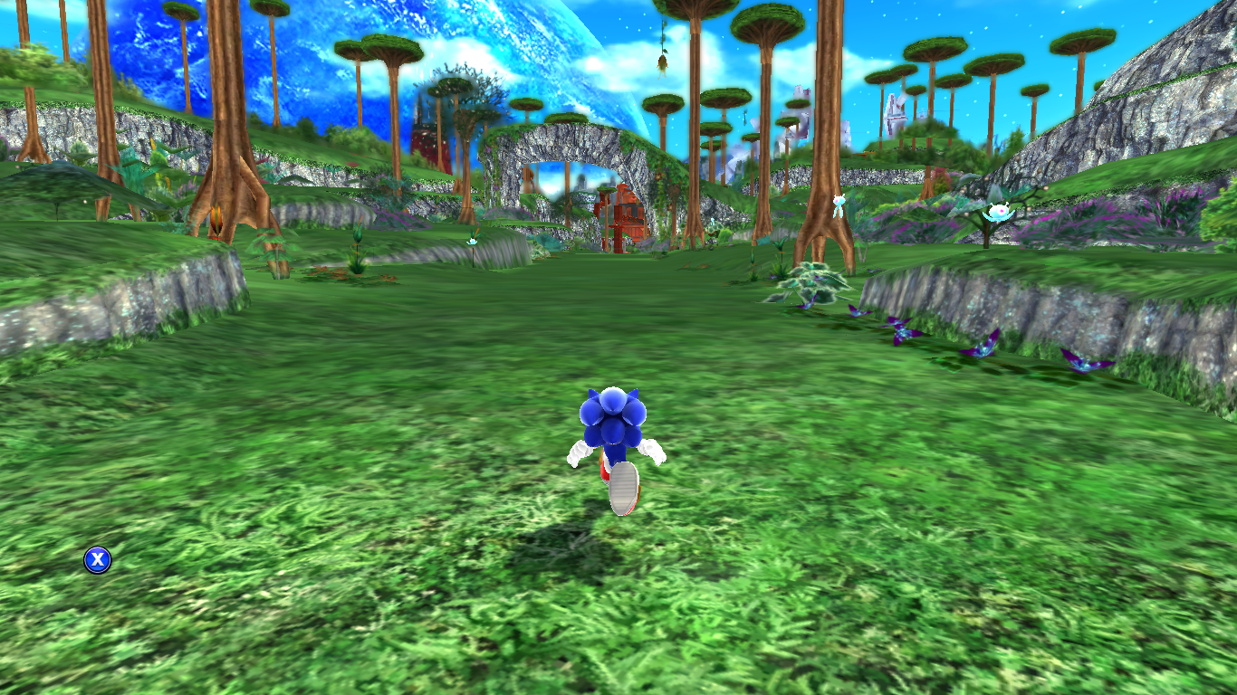 Hub world 1 image - Classic Sonic 3D Adventure - ModDB