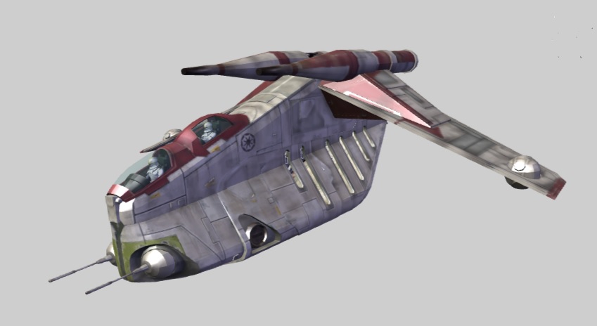 New LAAT/i Gunship image - Galaxy at War: The Clone Wars mod for Star