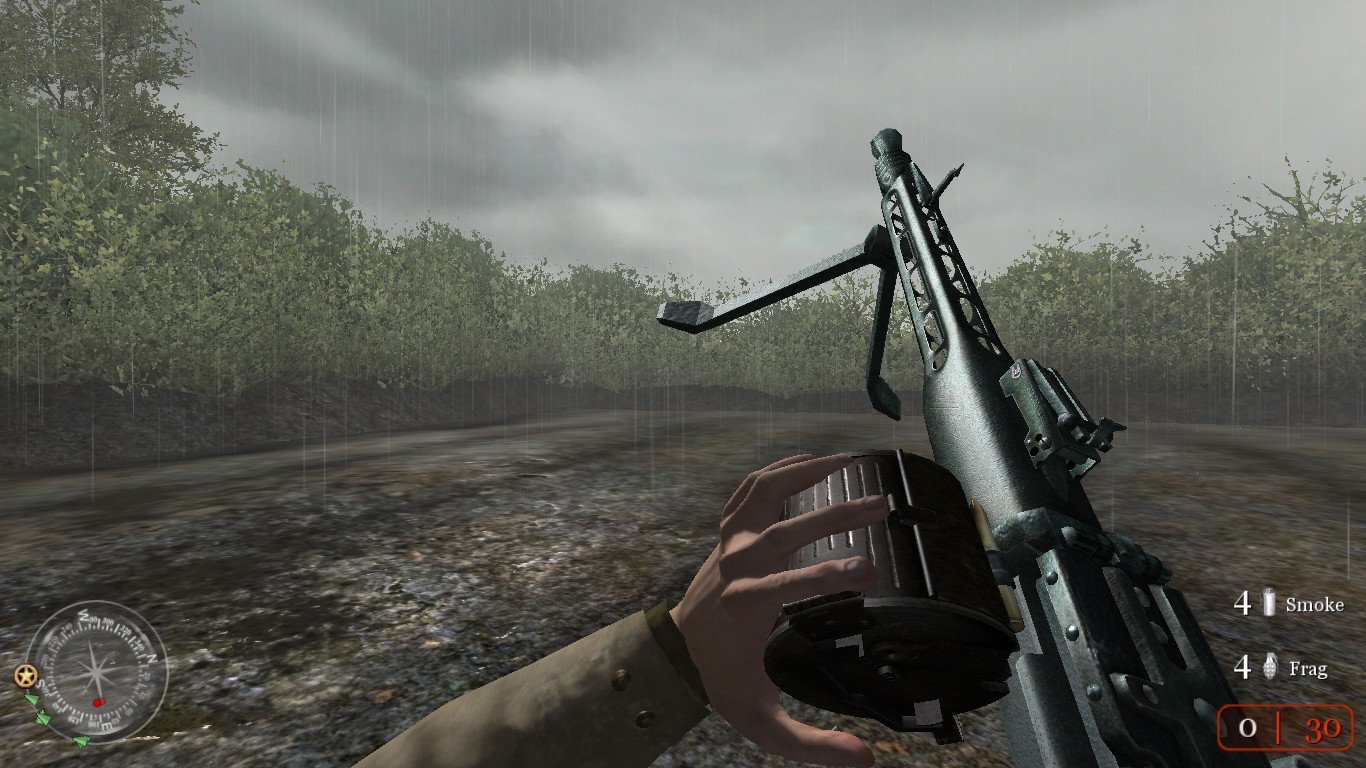 mg42 portable image - Black Smith mod for Call of Duty 2.