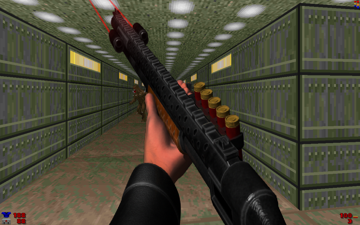 Https d mod. Doom 3 Weapons. Оружие из Doom 1.