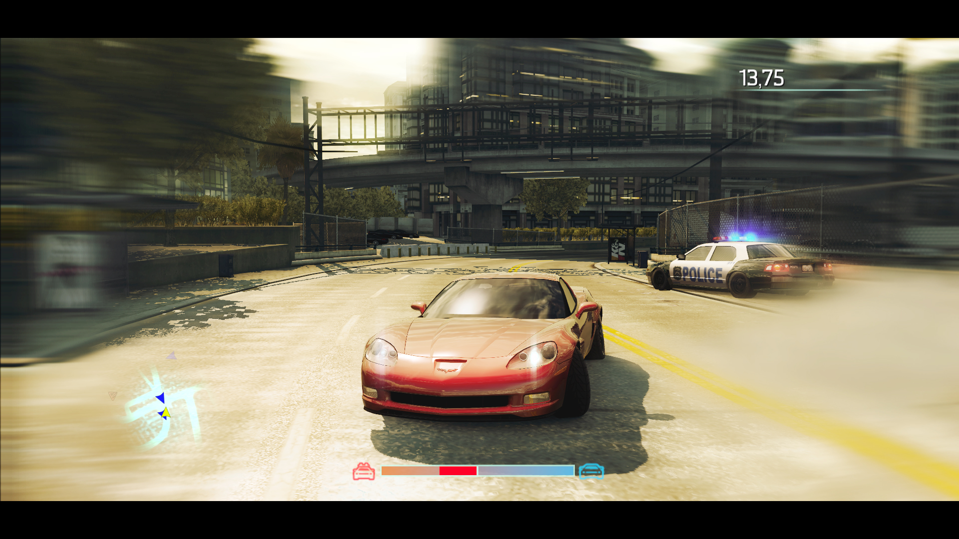 nfs undercover police lights trainer